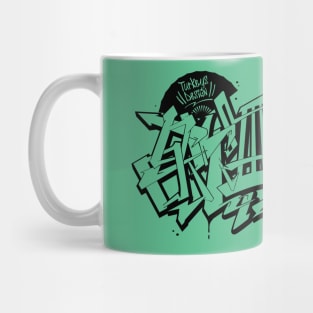 Japanese KANJI Graffiti KABUKIMONO Mug